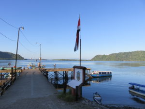 Ferry pier in Golfito, Costa Rica