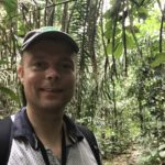 Hiking trail in the rainforest on Barro Colorado Island, Panama