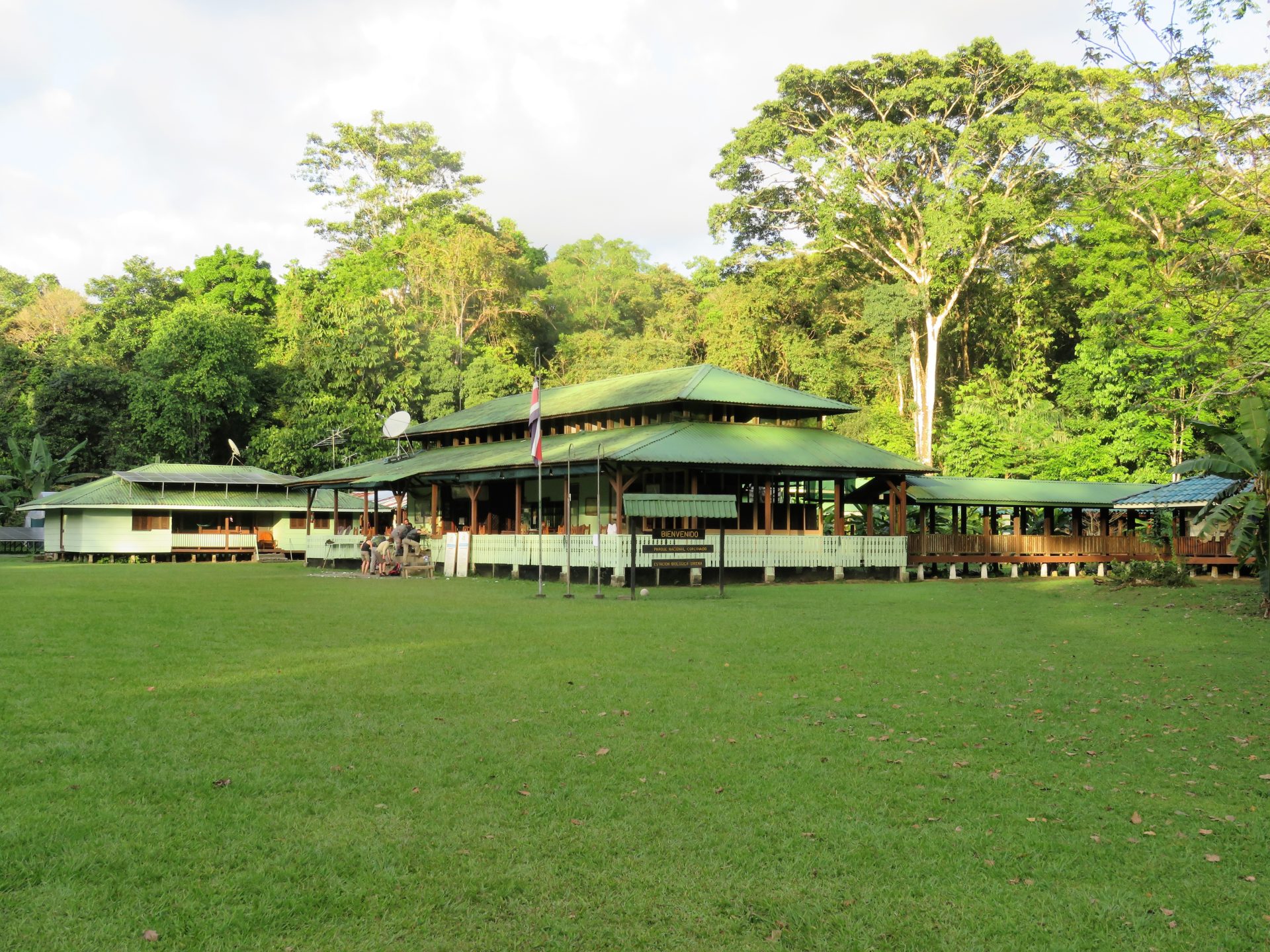 Setting of Sirena Ranger Station, Corcovado National Park, Costa Rica